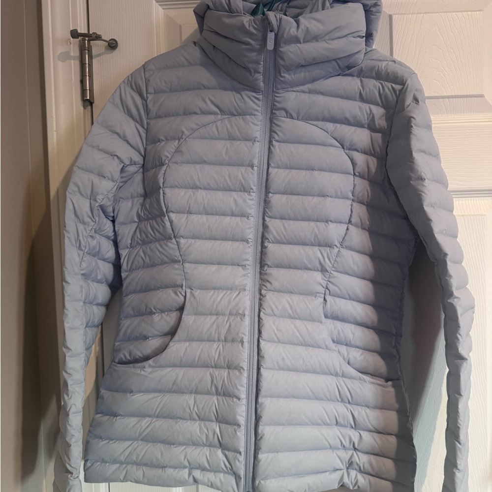 lululemon athletica Sky Blue Puffer Jacket